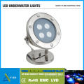 YJS-0003 IP68 PF0.9 RGB low power 12V & 12 Volt DC 4W round underwater LED POOL lights